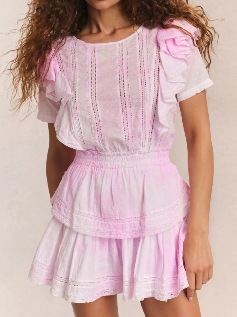 LoveShackFancy Natasha
Ruffle Tiered Dress